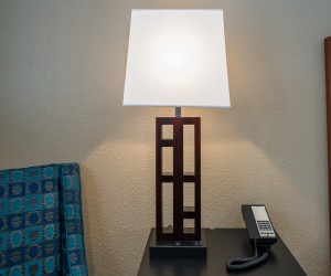 Bay Bridge Inn - Guest Room with Lamp